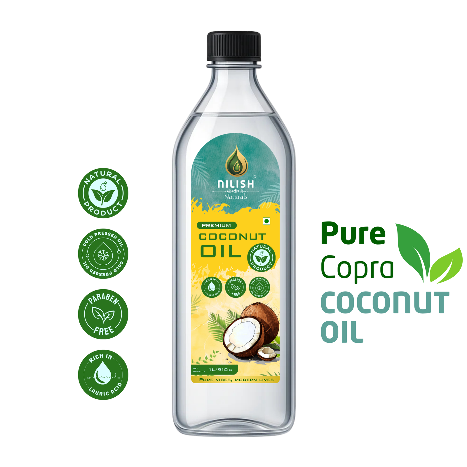 Coconut Oil  | Cold Pressed Coconut Oil | Tiptur Copra Oil | 100% Pure Natural Coconut Oil