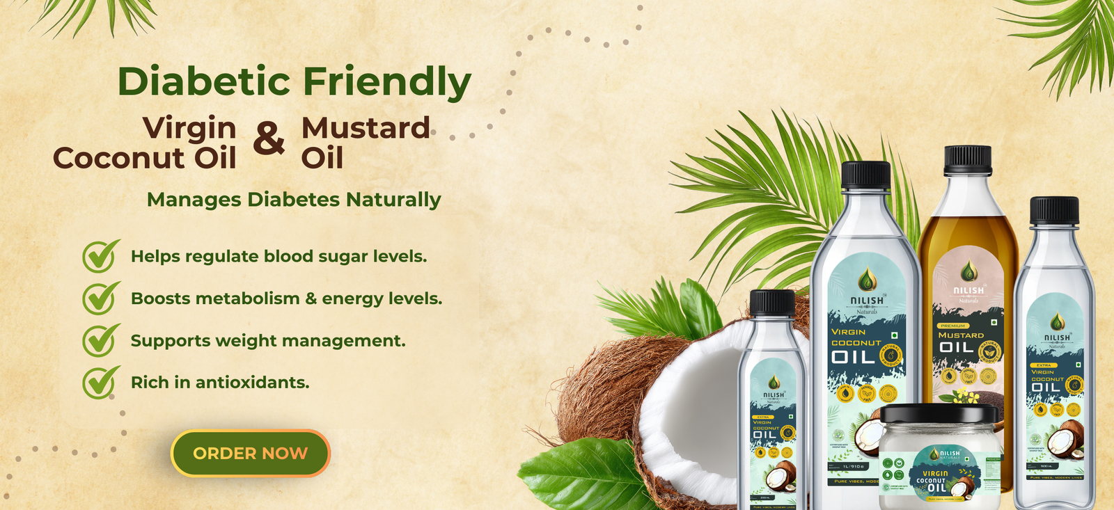 Diabetes Friendly Oils