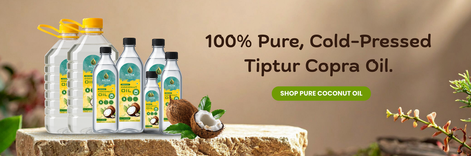 Nilish Naturals Coconut oil